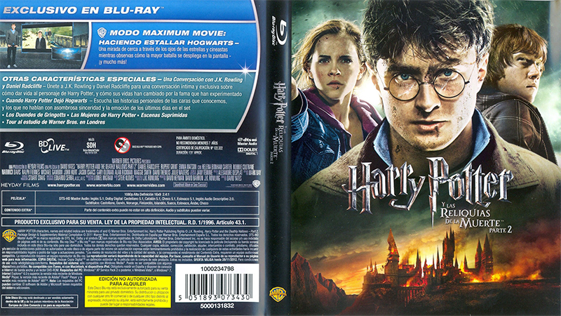 Harry Potter 8 Las Reliquias De La Muerte Parte 2 2011